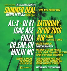 SUMMER DEAL – FRESH LIQUID NIGHTS #3 – 20.08.2016