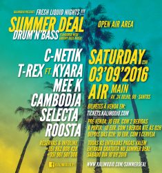 SPECIAL SUMMER DEAL – FRESH LIQUID NIGHTS – 03.09.2016